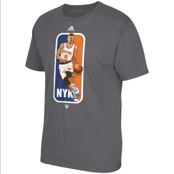 adidas Other - Knicks Kristaps Porzingis adidas Logoman T-Shirt